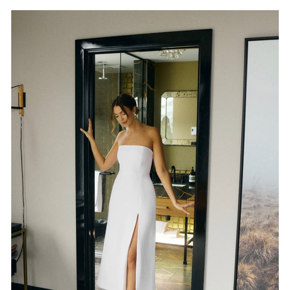 Park & Fifth White Gramercy dress NWT - wedding bridesmaid
